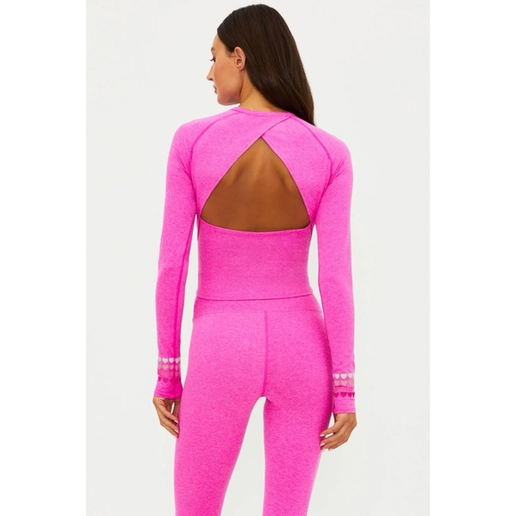 Beach Riot Brisa Top Electric Pink Soft Serve - Picture 2 of 3